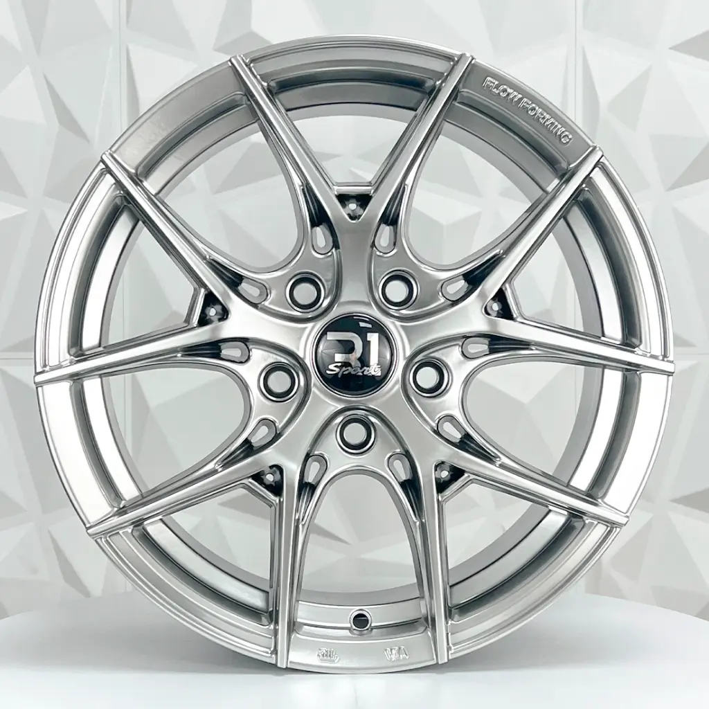 RIN 16X7 5-100 R1 SPORT 1022HB HYPER BLACK ET40 CB73.1