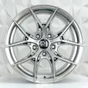 RIN 16X7 5-100 R1 SPORT 1022HB HYPER BLACK ET40 CB73.1