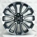 RIN 26X10 6-139.7 R1 SPORT 7029 GUNMETAL MACHINE FACE ET31 CB78.1